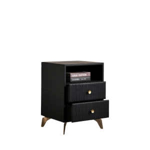 Two Drawer Side Table