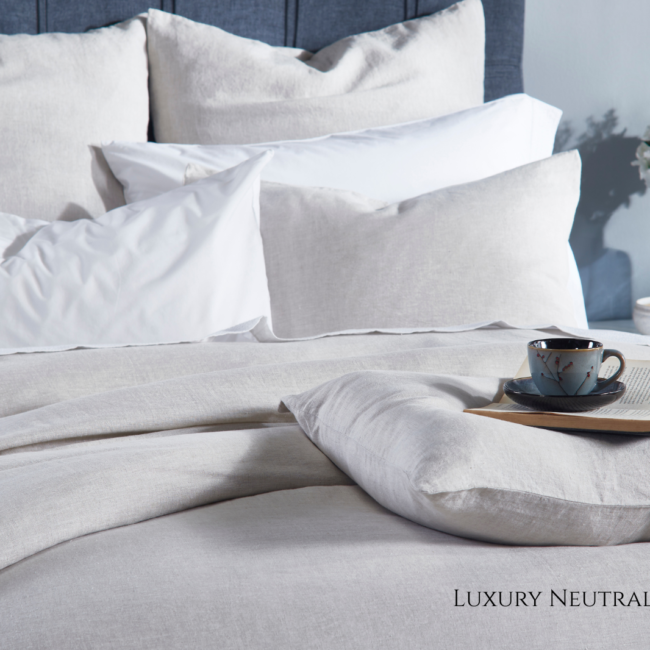 luxury neutral bedroom